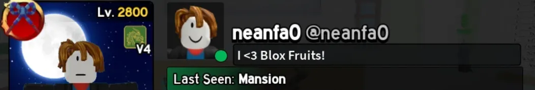 RBL2947 Blox Fruits 7x Fruit Gifter V4 Race Sanguine Kitsune Ken V2 72M Money Max Level 2800